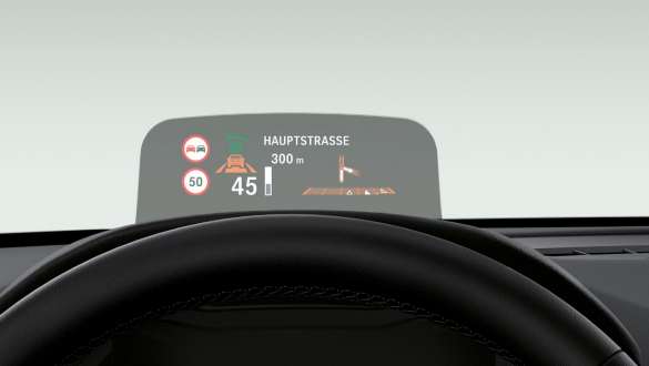 BMW Head-up Display BMW 2 Series Gran Tourer BMW Head-up Display BMW 2 Series Gran Tourer F46 2018 interior