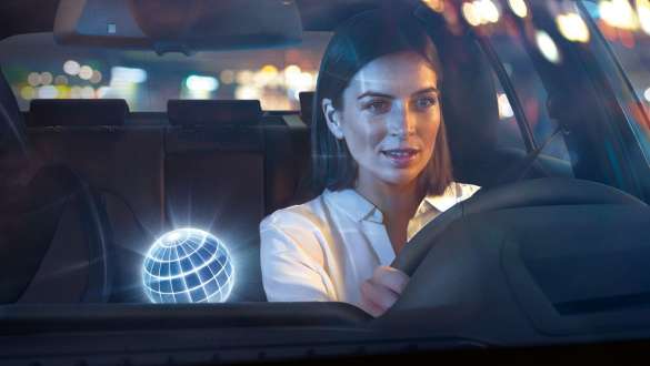 BMW X6 ConnectedDrive Services. Driver supported by the BMW X6 ConnectedDrive Services.