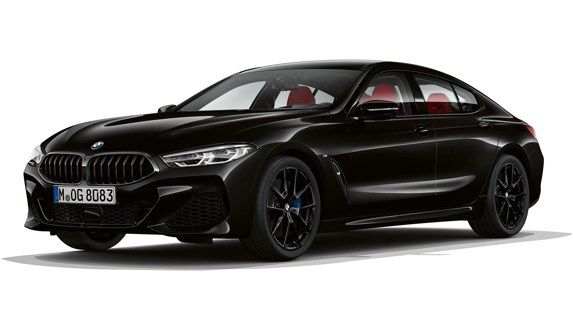 M Sport package three-quarter front shot BMW 8 Series Gran Coupé, M Sport package three-quarter front shot