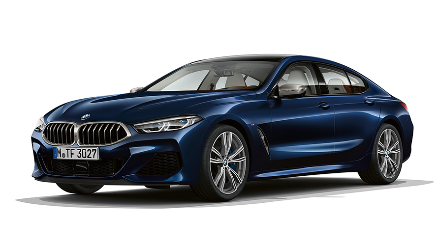 BMW 8 Series Gran Coupé, Individual Sophistication three quarter front shot