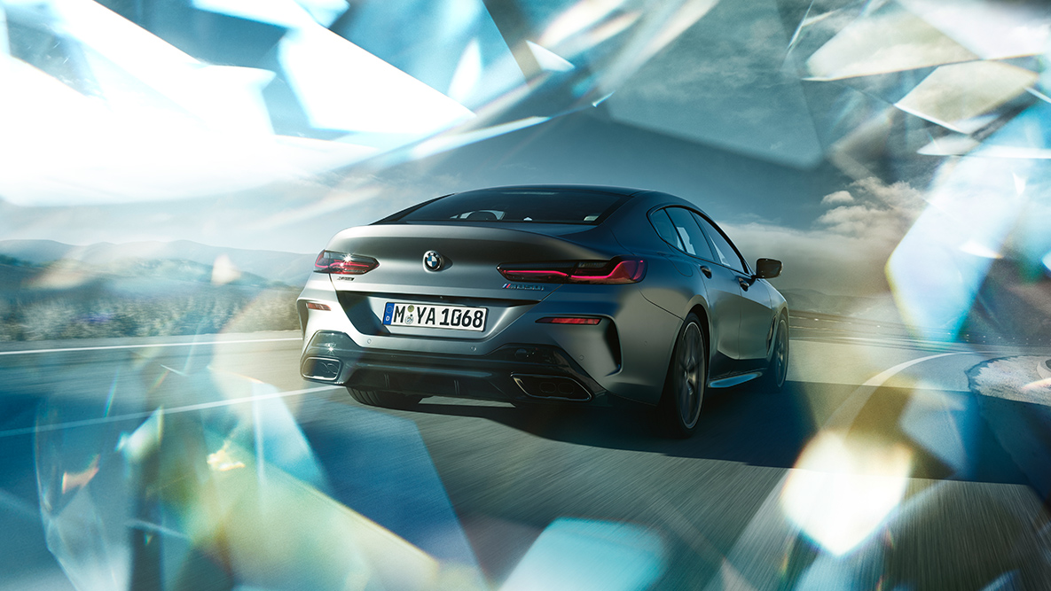 Driving dynamics xDrive BMW 8 Series Gran Coupé, driving dynamics xDrive