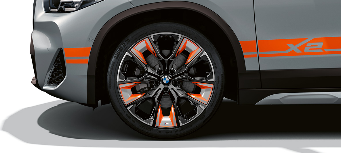 Light alloy wheels BMW X2 2020 F39 BMW X2 2020 F39 Brooklyn Grey blight alloy wheels