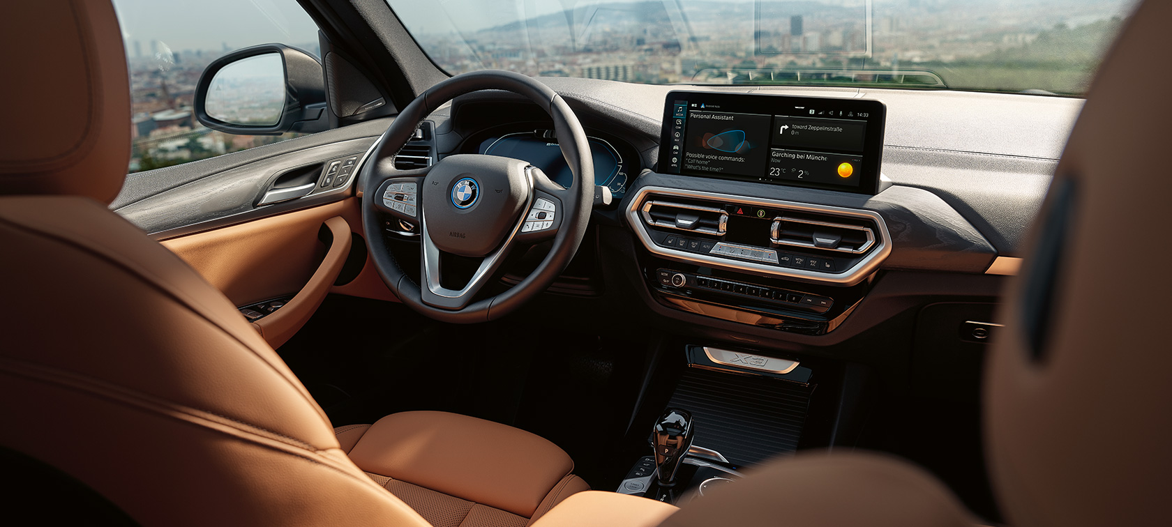 BMW X3 G01 design highlights upholstery Sensatec Cognac 2021 BMW X3 G01 design highlights upholstery Sensatec Cognac 2021