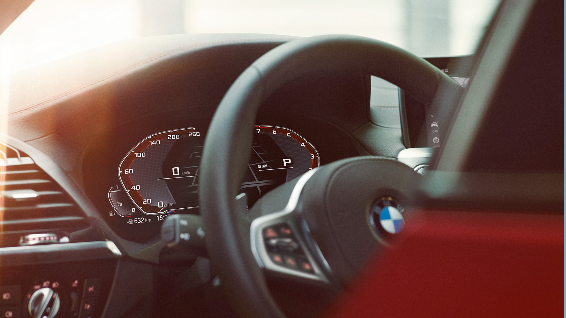 Cockpit BMW X4 BMW X4 G02 2018 close-up cockpit