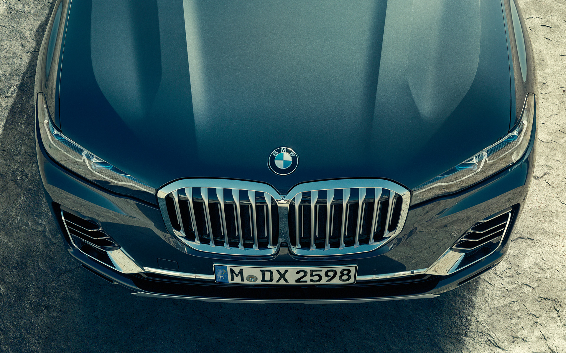 BMW X7 G07 2019 BMW Kidney top shot