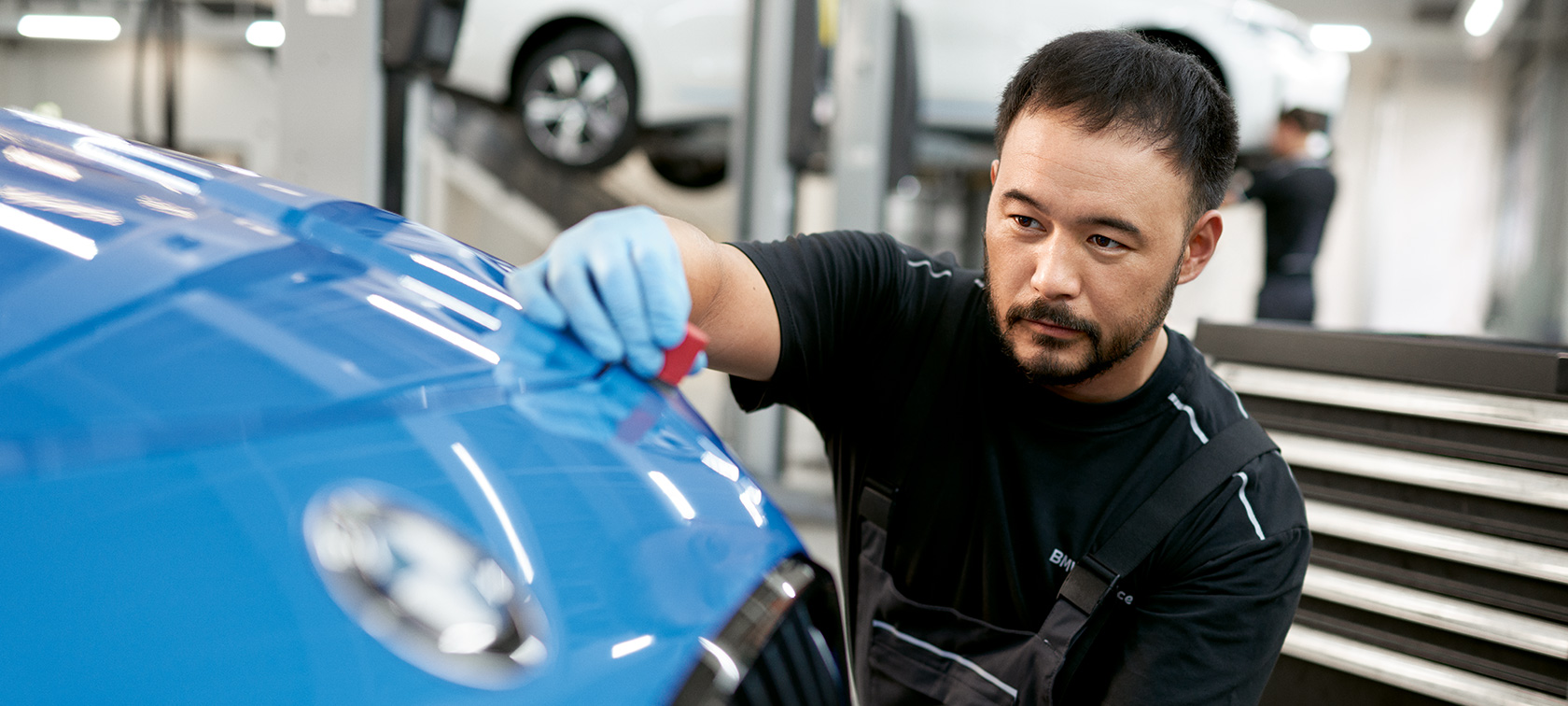 BMW Cosmetic Repairs BMW Repair and Care BMW Repair and Care BMW Cosmetic Repairs employee service workshop