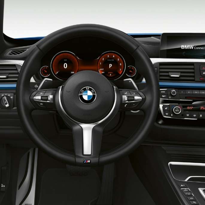 BMW 4 Series Convertible, Model M Sport cockpit BMW 4 Series Convertible, Model M Sport cockpit