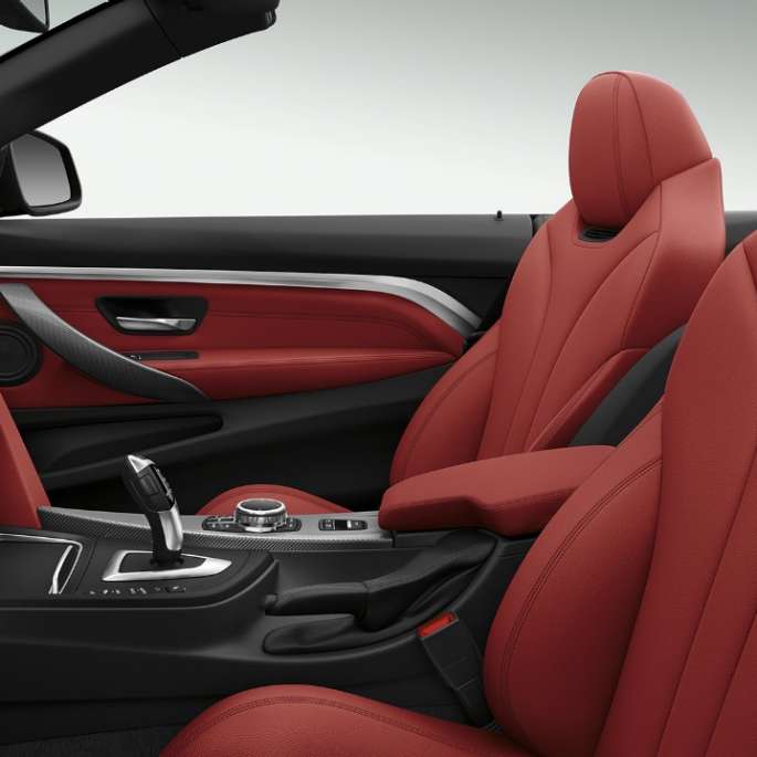 BMW 4 Series Convertible, Model Sport Line interior BMW 4 Series Convertible, Model Sport Line interior