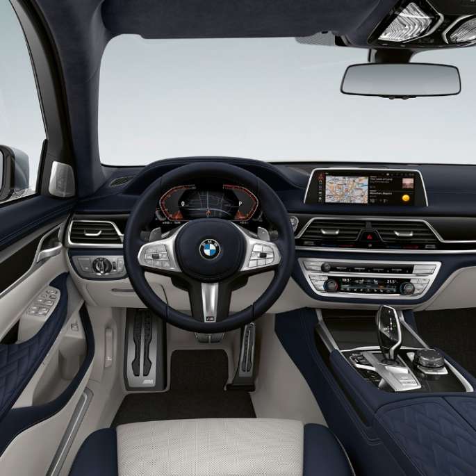 BMW 7 Series Sedan M Sport package, interior BMW 7 Series Sedan M Sport package interior