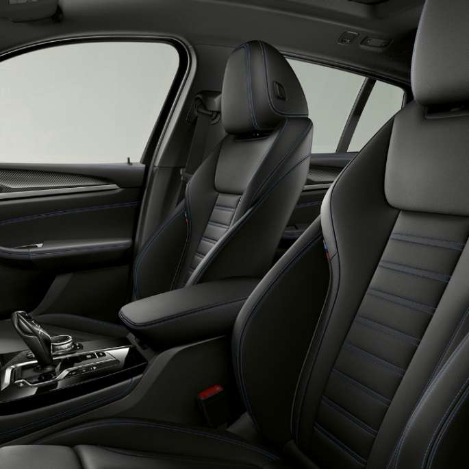 Upholstery BMW X4 xDrive30i Model M Sport G02 2018 interior